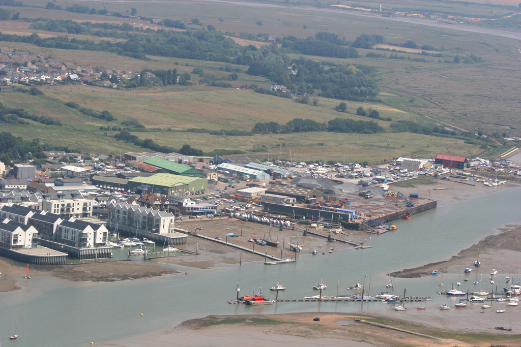 Aerial view of Brightlingsea - geograph.org.uk - 2156254